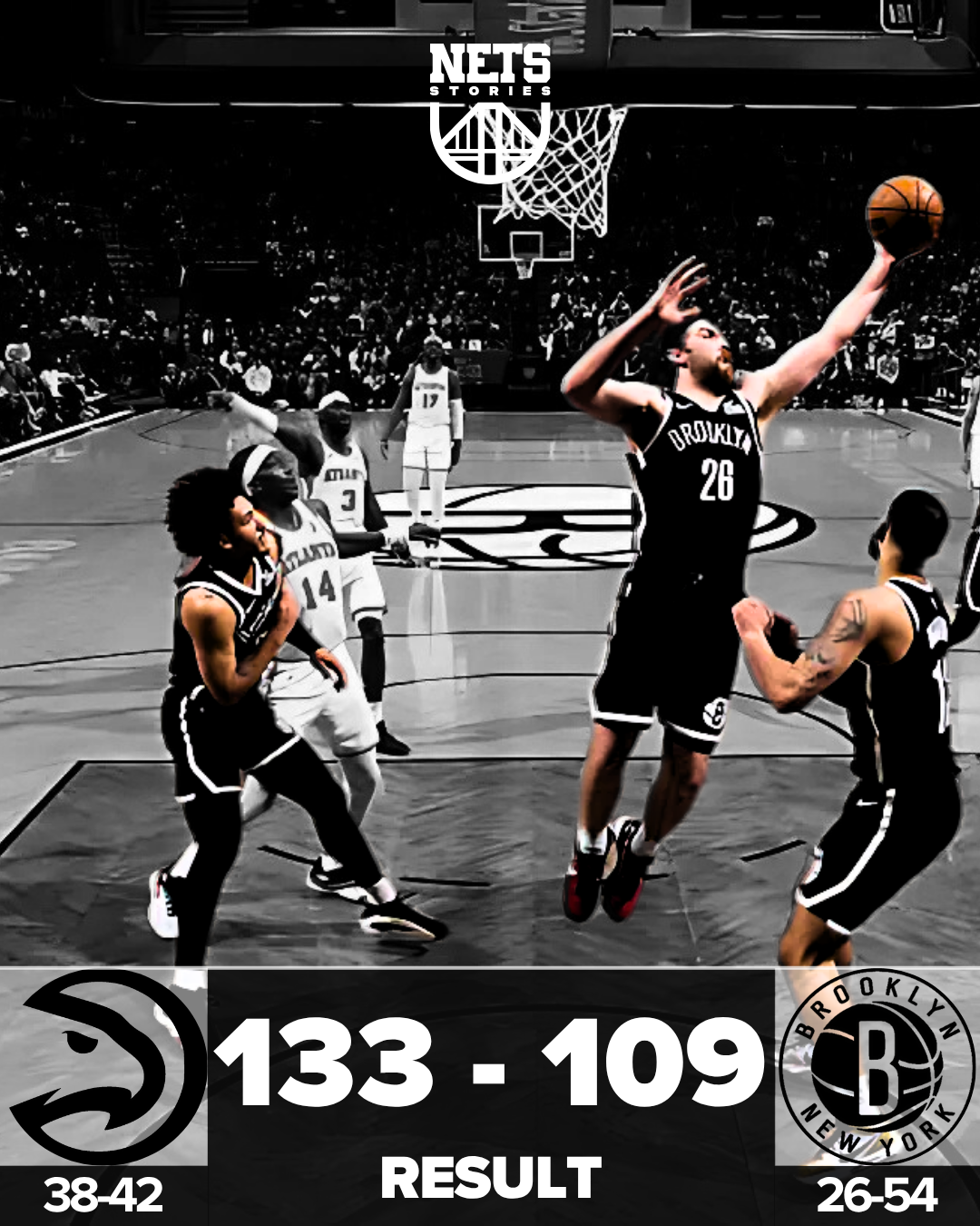 Match result nets stories
