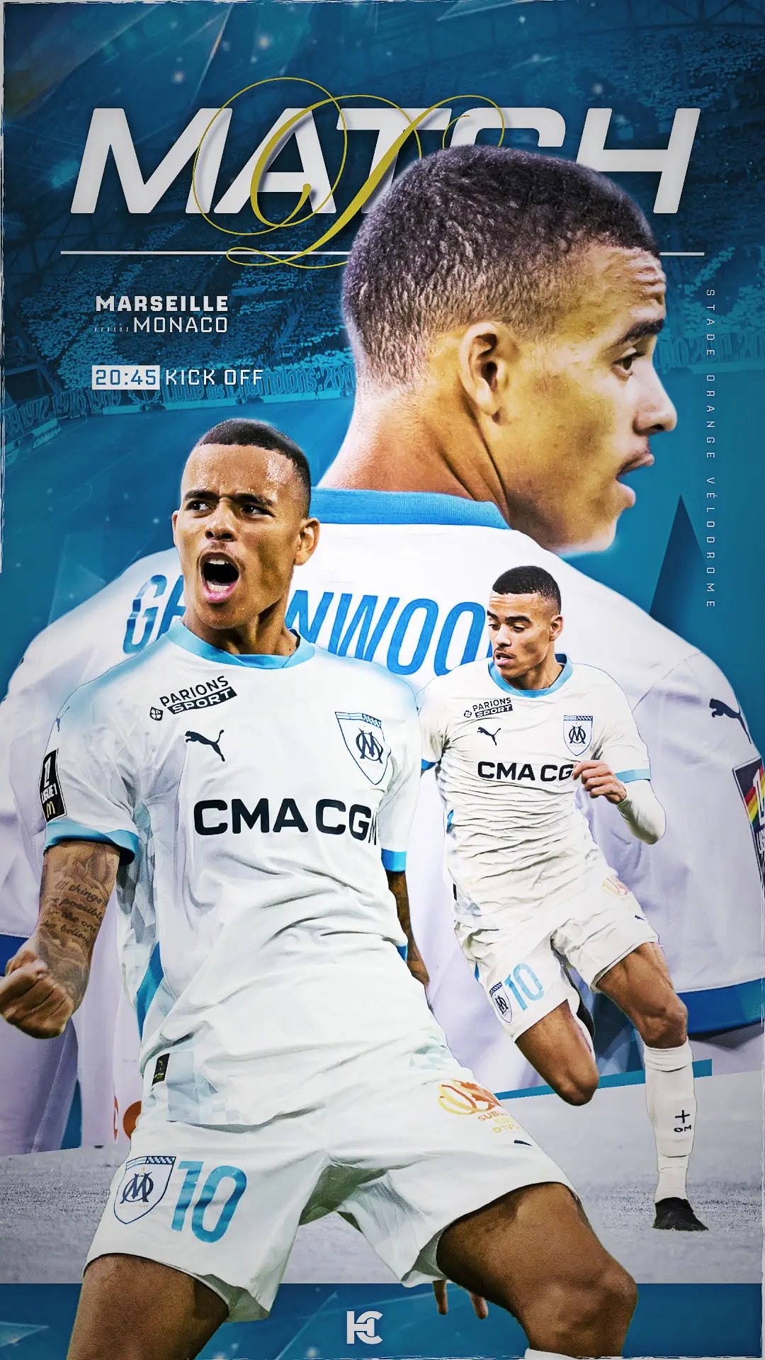 Mason Greenwood - OM vs Monaco