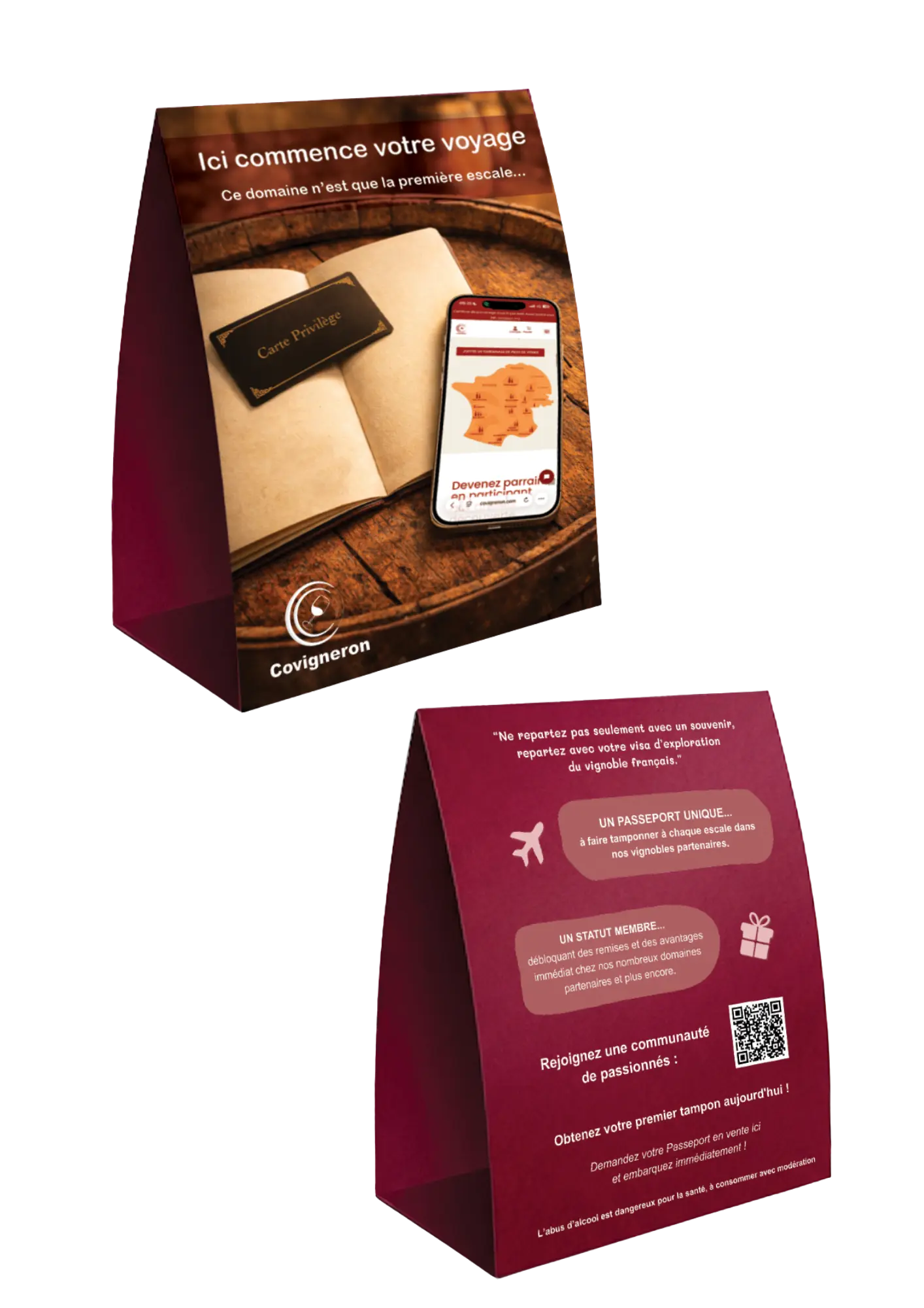 Mockups - chevalet