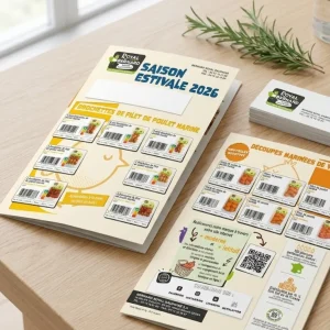 Mockups - Plaquette été
